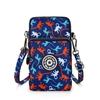 Korean Style Crossbody Phone Bag – Women's Fabric Pouch, Neck Hanging Sports Armband, Vertical Wrist Coin Purse