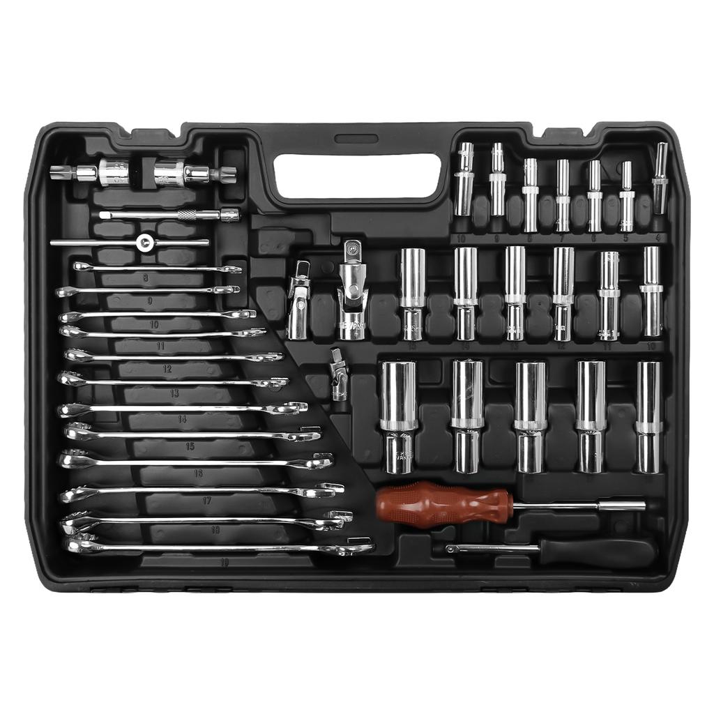 Set Herramientas 216 Piezas Nyana Tools Maletín Carraca Acero Cromo-Vanadio