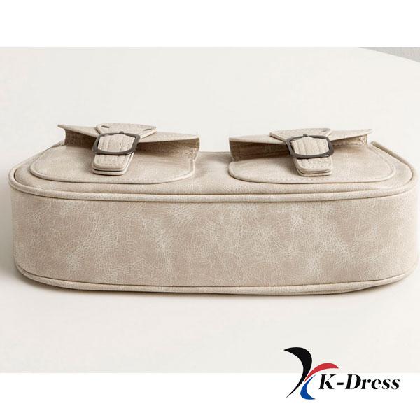 Vintage kožená kapesní crossbody taška přes rameno (3 barvy)