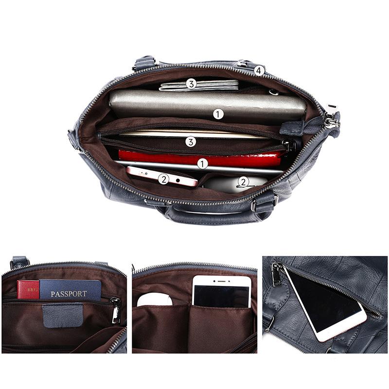 Damen-Handtaschen aus echtem Leder, große lässige Tragetaschen, Luxusmarken-Design-Taschen, Damen-Umhängetaschen, Crossbody-Taschen, einfarbige Handtasche