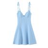 Zbzr Spring New Women Clothes Western Style Fashion Bowknot Decoration Sling Short Dress 2888777 400