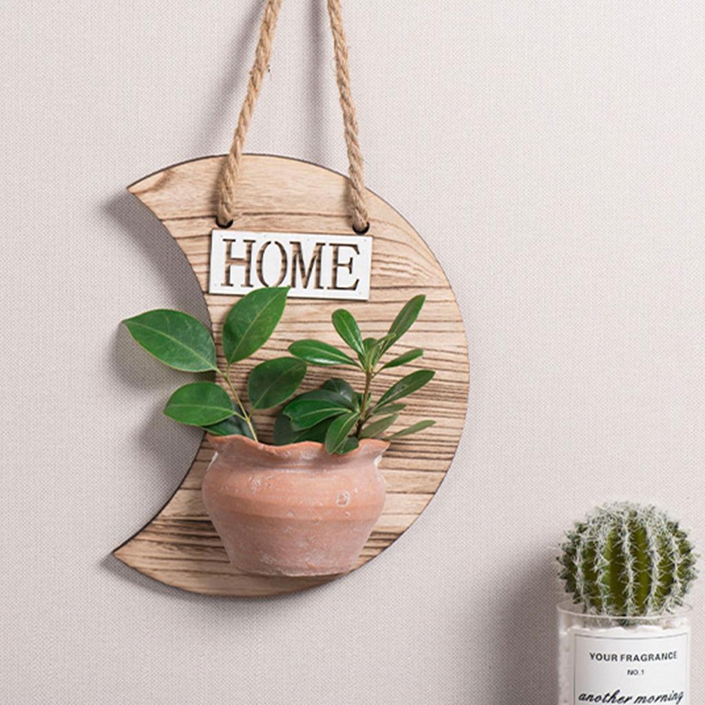 Shelf Bedside Stand Wall Mounted Three Dimensional Flower Pots Holder Decoration
