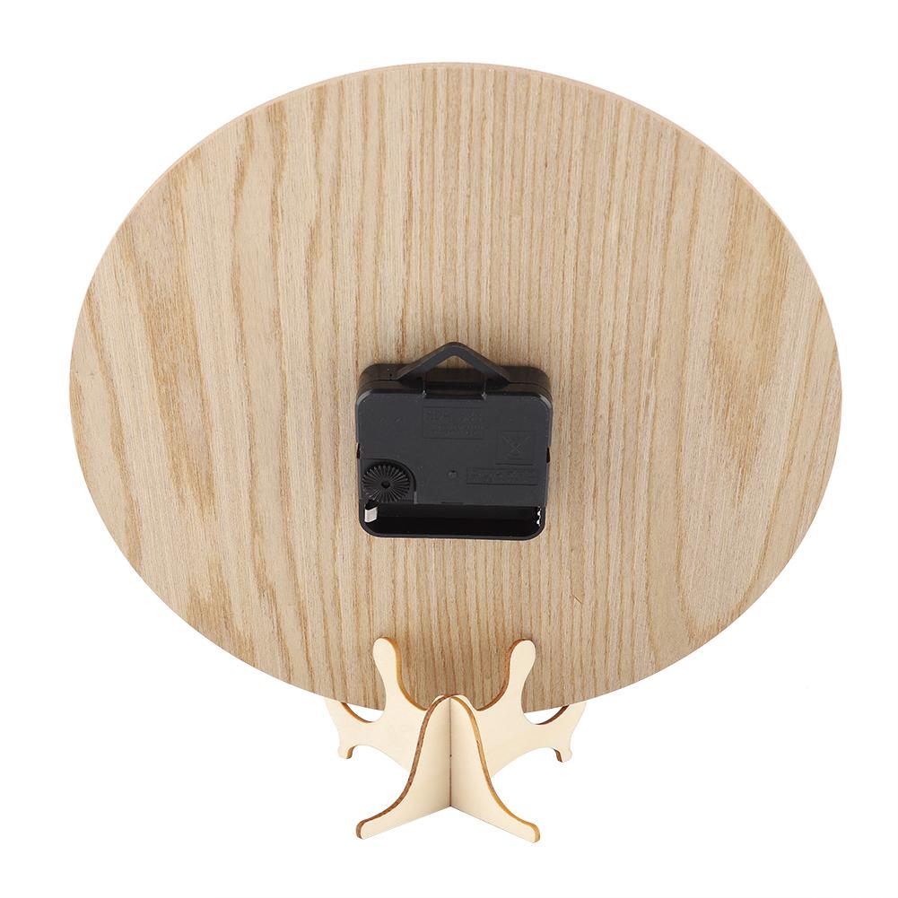 Wooden  Analog Display Decor Garden Hallway Outdoor Hanging Wall Clock (33cm)