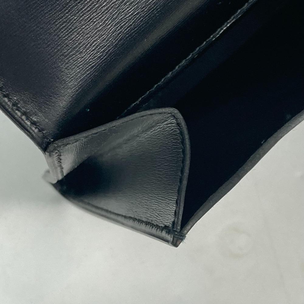 Hermes Bag Pouch Kirius With Strap Clutch Bag Boxcalf Black