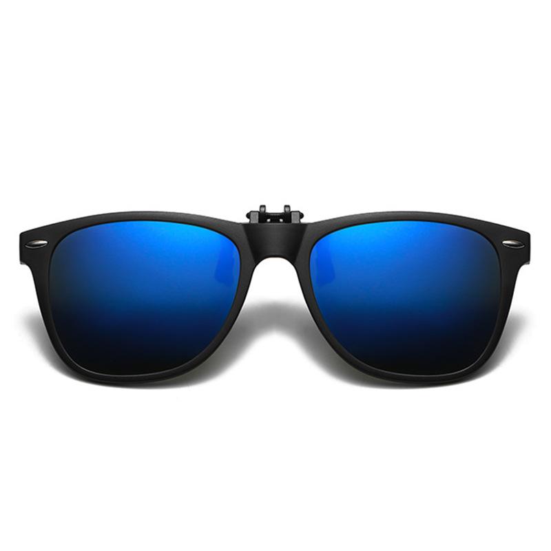 1PC Portable Lunettes De Soleil Polarisées Clip Hommes Femmes Clip-on Flip-up Lens Lunettes De Soleil Lunettes De Conduite