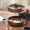 Rotating Wooden Snack & Candy Box