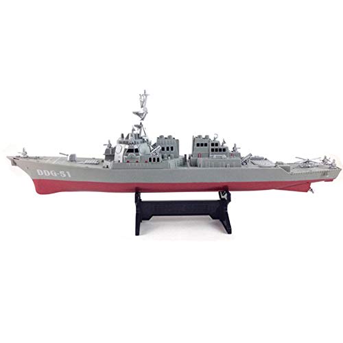 Guided Missile Destroyer Ship Model, Static Toy Display Stand, Warship Model, DIY Educational Toy, Hobby Kids Gift