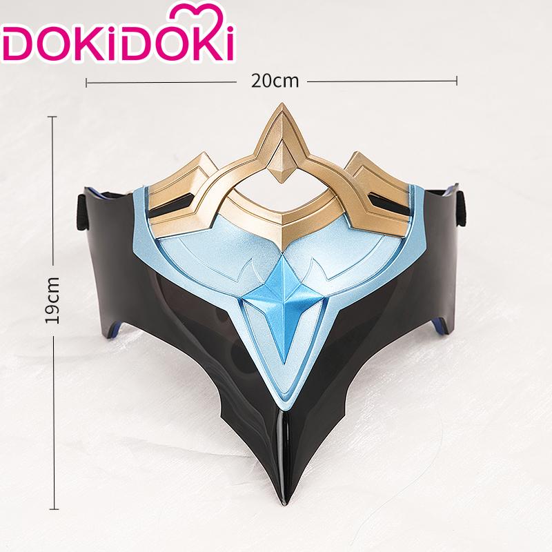 Il Dottore Pruik Spel Genshin Impact Fatui Harbingers Cosplay Pruik DokiDoki Voorkant Kant Fatui Dokter Masker Oorbellen One Size black