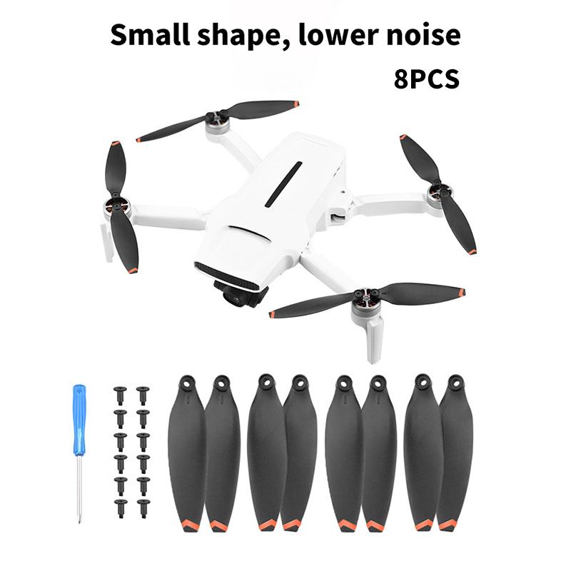 2 Pairs Quick Release Propeller For Fimi X8 Mini/Mini V2 Drone Light Weight Props Blade Wing Fans Accessory Spare Screw Kits