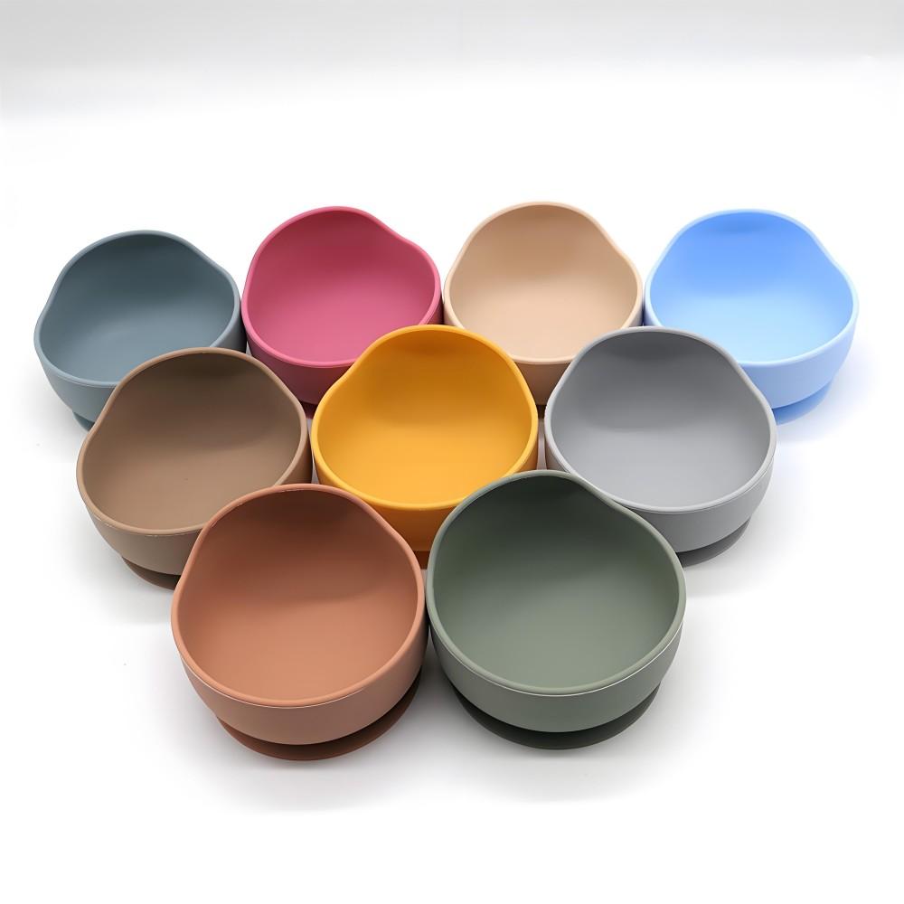 Children Suction Cup Bowl Feeding Tableware Infant Non-slip Coaching Learning To Eat Baby Complementary