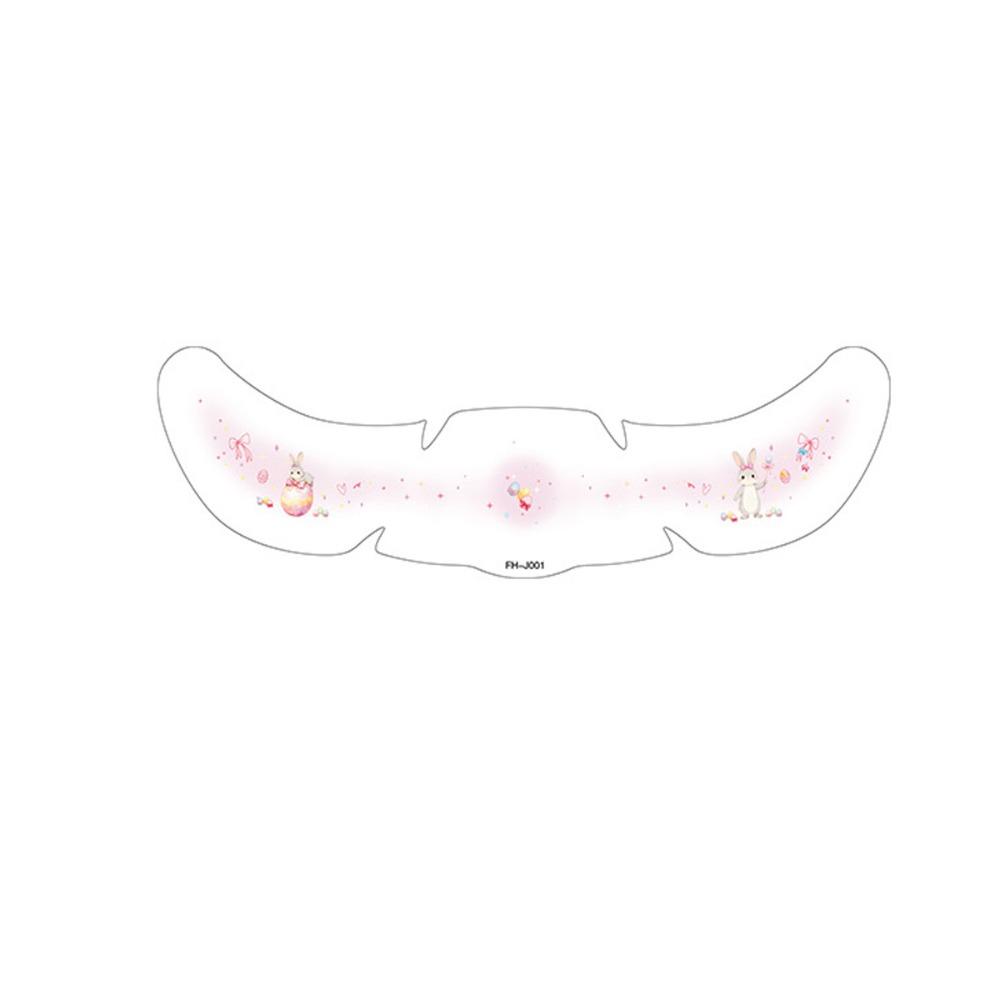 Long Lasting Easter Face Stickers Rabbit Freckle Tattoo Face Temporary Tattoo  Music Festival