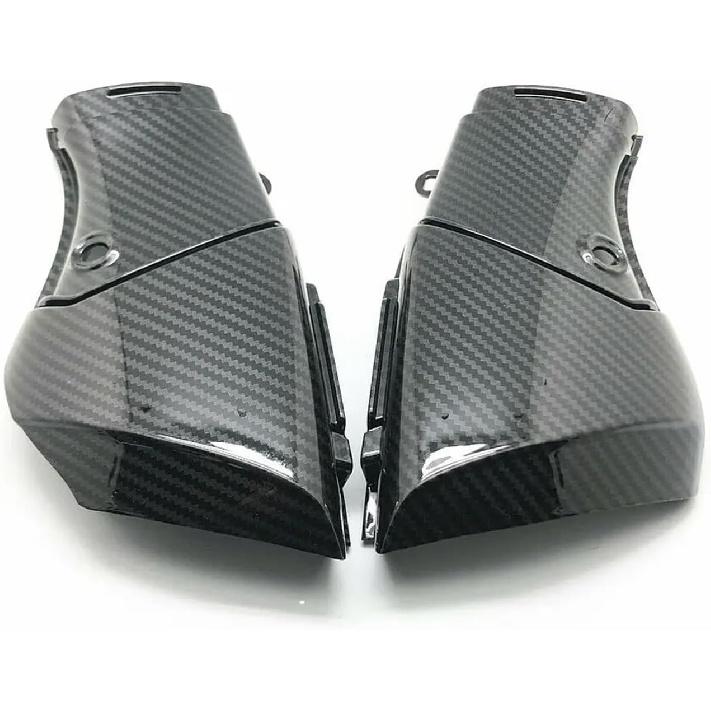 Motorcycle Front Airduct Intake Tube Fairing Accessory Air Duct ABS Carbon Fiber Cowl Compatible with Yamaha YZF R1 YZFR1 2009-2014 2013(Carbon Fiber