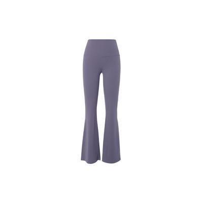 High-Waist Slim Fit Flared Sports Pants Women Bottoms Purple FV7922-509