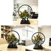 New Chinese Style Screen Divider With Small Fruit Faux Plants For Home Decor And Gifts