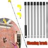 Gutter Brush Cleaner No Ladder Required Roof Gutter Leaf Removal Downpipe Eaves Drainage Filter Brush Sewer Cleaning Tool Home