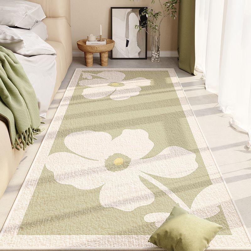 Covor de Noptiera Simplu Dormitor Covor de Noptiera Anti-alunecare Rezistent la murdarie Covor de fereastră