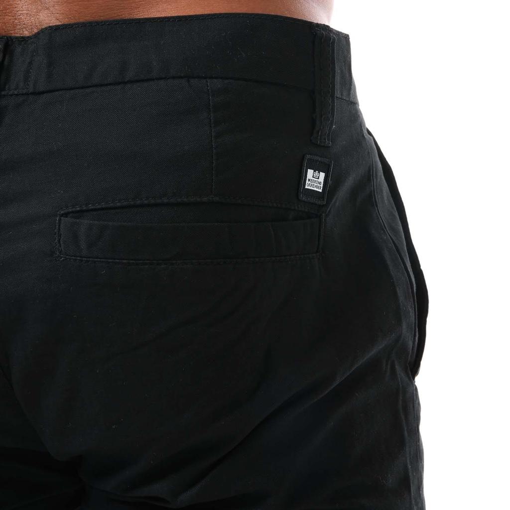 Weekend Offender Mens Dillenger Cotton Twill Shorts