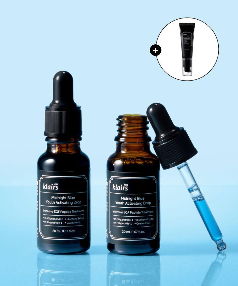 [Free Gift: 20g Scar Cream] Midnight Blue Drop 20ml+20ml 2-Pack