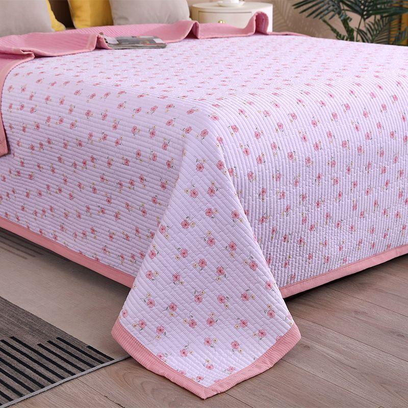 New Cotton Bed Cover Single Piece All Season Universal Bed Sheet Anti Slip Thick Mattress