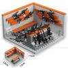 Military Arsenal Special Force WW2 Infantry Military Soldiers Corp War Army Mini Gun Weapons Scale Model Building Block Toys  Playsets