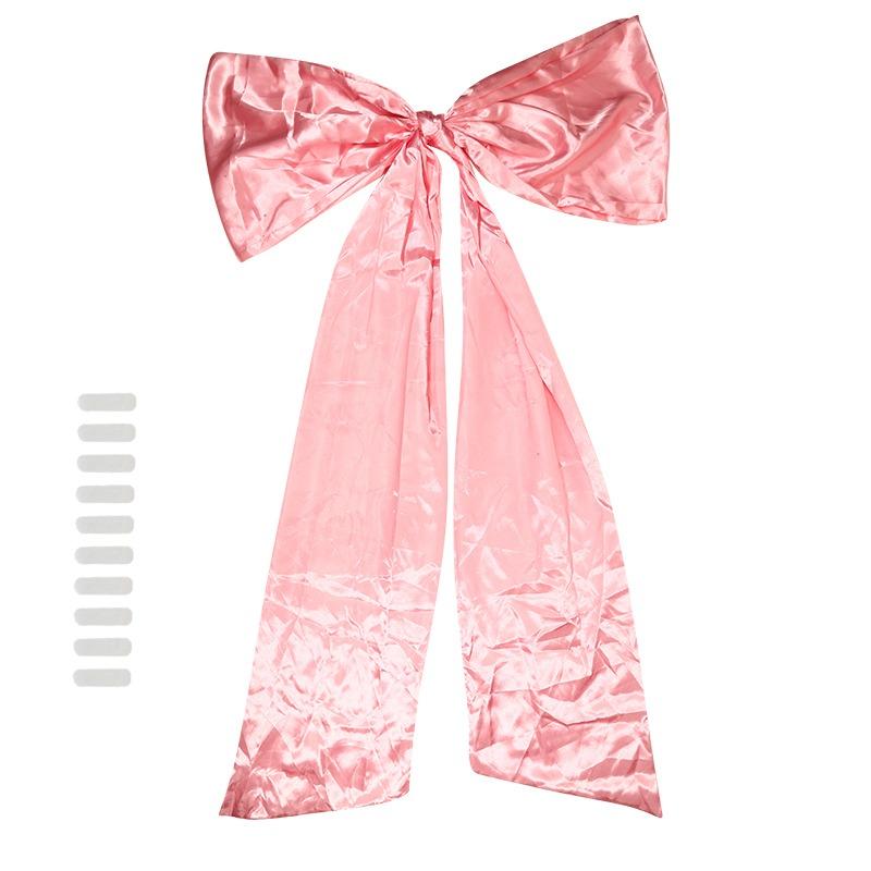 Bow Decor Large Bow for Room, Coquette Giant Ribbon Tie for Christmas Birthday Wedding Party Backdrop Wall Decor