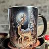 Premium Ceramic Heat Mugs Reveals Holiday Pattern When Heated Dishwasher Safe Ideal For Teas Hot Chocolates
