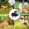 Guinzaglio Retrattile a Doppia Estremità per Cani, Guinzaglio per Cani Antiscivolo da 3M per Portare 2 Cani Senza Intrecci, con Torcia Notturna Ricaricabile, Blocco a Un Tocco, con Sacchetti