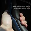 New Style Leather Steering Wheel Cove 38cm Universal Non-Slip Car Steering Wheel Booster 2 Halves Anti-skid