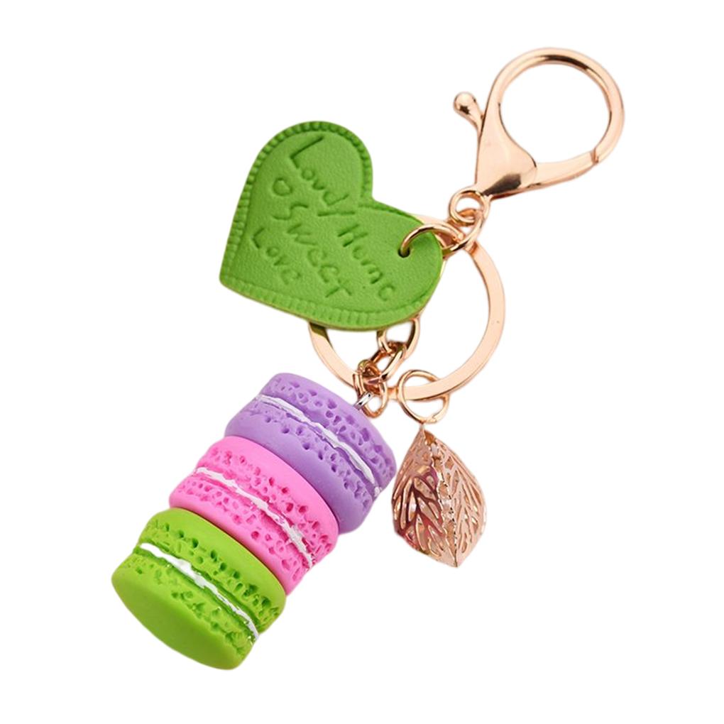 

Woman Keychain Portable Replacement Decorative Handbag Cloth Pendant Heart Gift Ornament Automotive with Decor Keyring