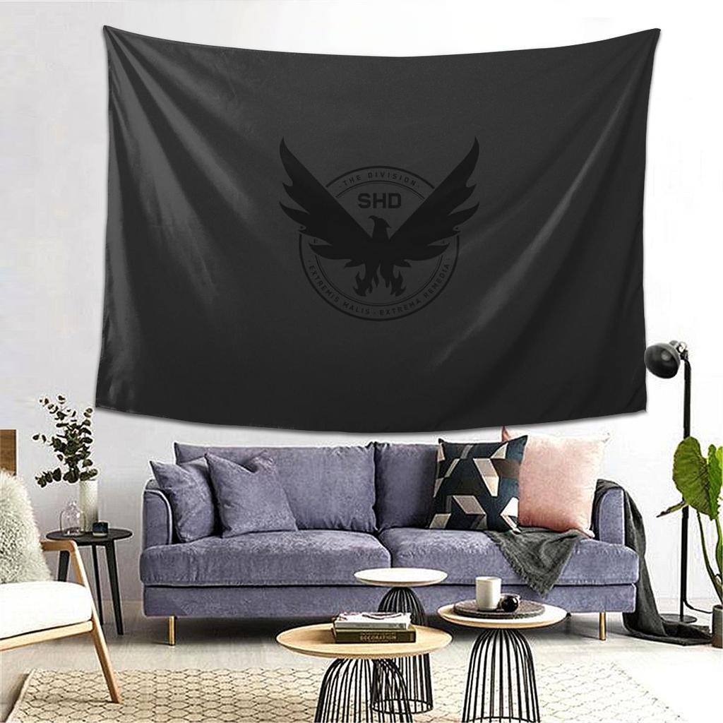 The Division 2 Shd Strategic Homeland Division Tapestry Decoration Art Aesthetic Tapestries Home Wall Cloth Wall Hanging