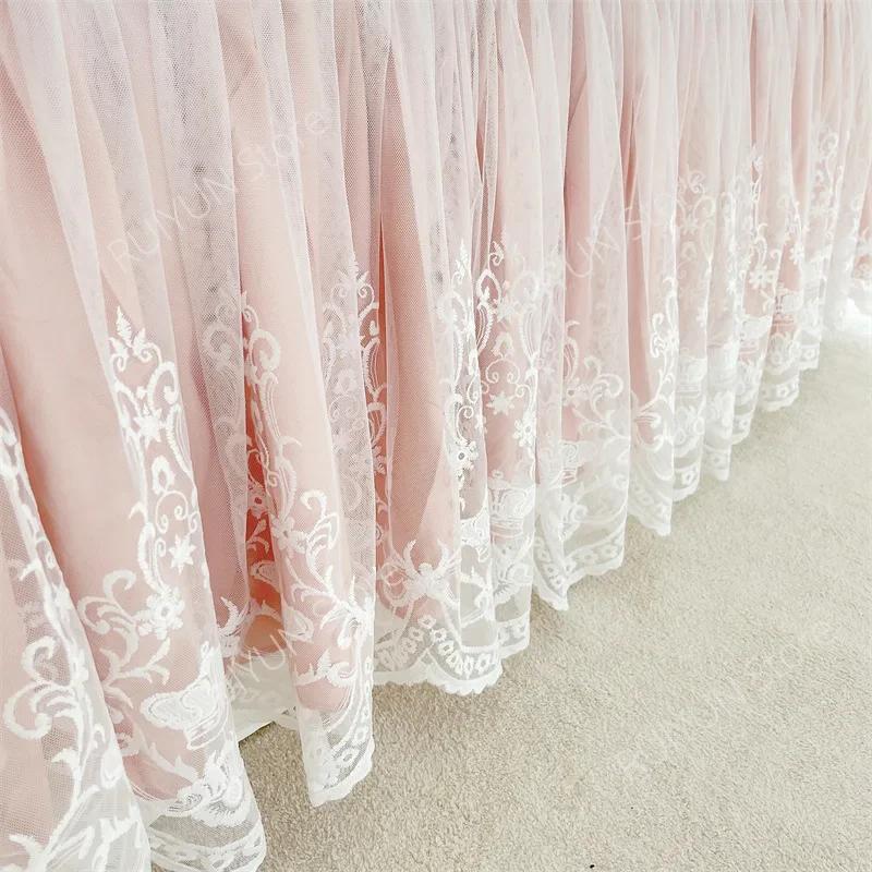 Новая кружевная юбка принцессы из 100% хлопка — фото 4