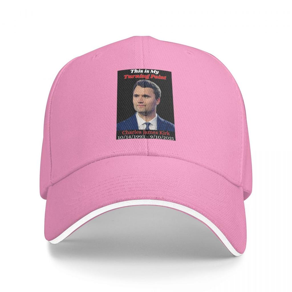 Charlie Kirk This Is My Turning Point 19932025 Baseball Caps Snapback Baseball Hats Casual Casquette Outdoor for Men And Women