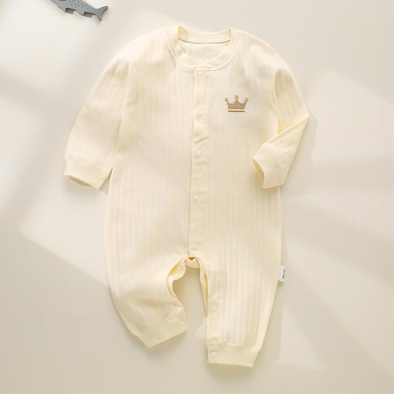 Baby Baumwoll Strampler Mit Sicherem Grad A Knochenloses Design Für Neugeborene Und Säuglinge