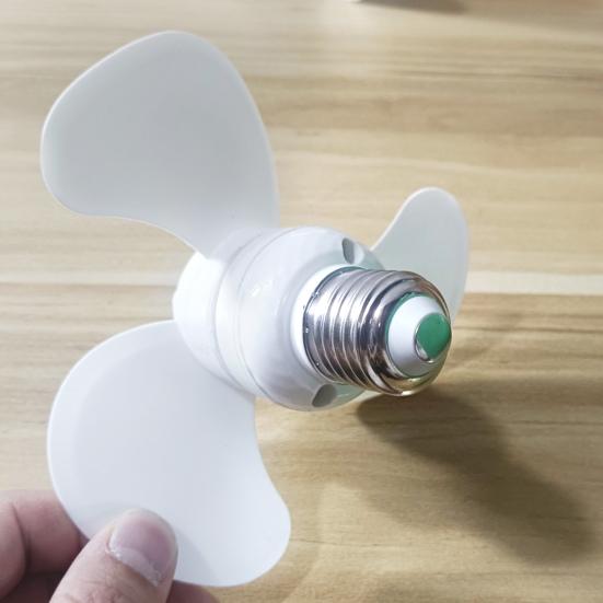 Mini Fan Fan Circulation Low Noise Silent Air 5W E27 Ceiling Energy Saving Ventilation Indoor Cooling