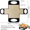 Silicone Bread Loaf Pan Liners, Reusable Nonstick Long Tab Handles Bread Pan Baking Mats, for 9x5inch Bread Pans, Heat Resistant