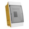 Flush-mounted Electrical Distribution Board Box Ip40 White 4-Module