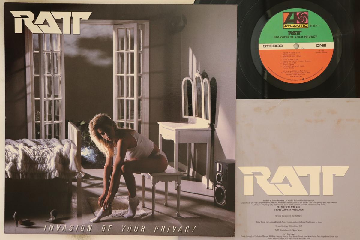 

LP Record RATT - Invasion Of Your Privacy 812571 ATLANTIC 1985 US Metal Used