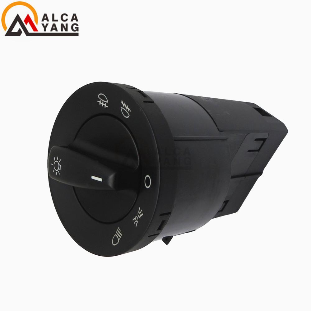 Headlight Control Switch Fog Light Knob for VW Bora Golf 4 1998-2005 Passat B5 Sharan Lupo Polo Beetle 1C0 941 531 A 1C0941531