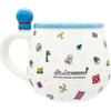 sun art Mug with Secret Doraemon 12 X 9 X 8 300 SAN4785 "Doraemon" Figure, Gadget, Goods, White, Approx. Cm, Ml,