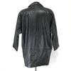 Made In Japan Sheepskin Double Button Leather Jacket Men XL Black Oversized(USED)