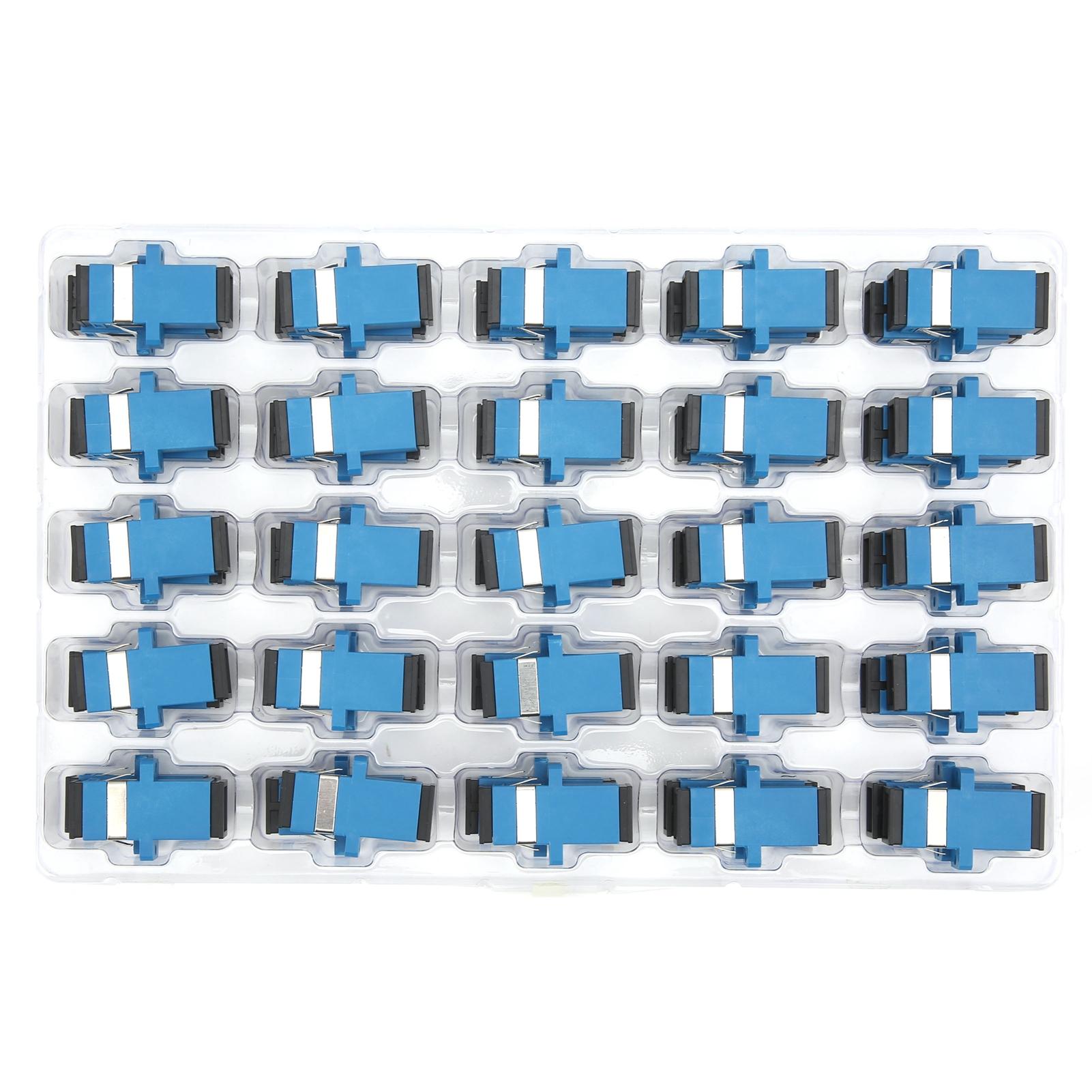 

50 шт. Оптоволоконний з єднувач SCSC Симплексний Фланцевий Адаптер Роз єму Промислові Приналежності