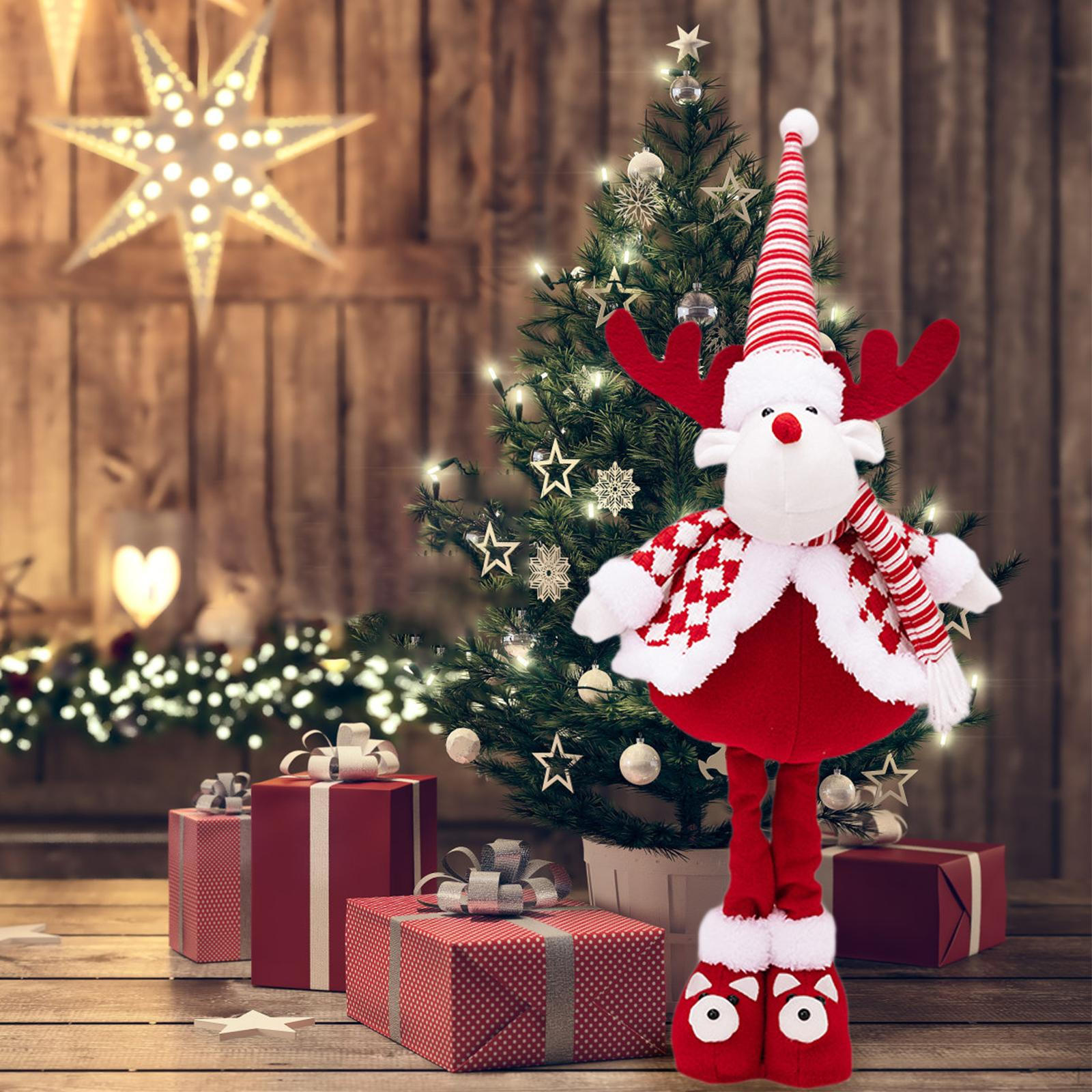 

Рождественская кукла, фигурка, украшение, выдвижная, новинка, скандинавская игрушка, подарок, рождественское украшение для Elk