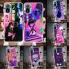 Anime Vaporwave Glitch Purple Soft Phone Case For Xiaomi Redmi Note 15 14 14S 13 12 Pro Plus 12S 11 11S 11E 10 10S 11T 5G Fundas