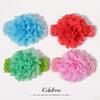 1Pieces Baby Girls Headbands Chiffon Big Flower Soft Strecth Hair Band Hair Accessories for Baby Girls Newborns Infants Toddlers