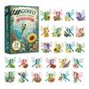 Uncertainty Collectible Toy Set Beautiful Butterflies Advent Calendar 2026, 24 Day Countdown Box Gift for Kids with 2D Acrylic Butterfly Ornaments,