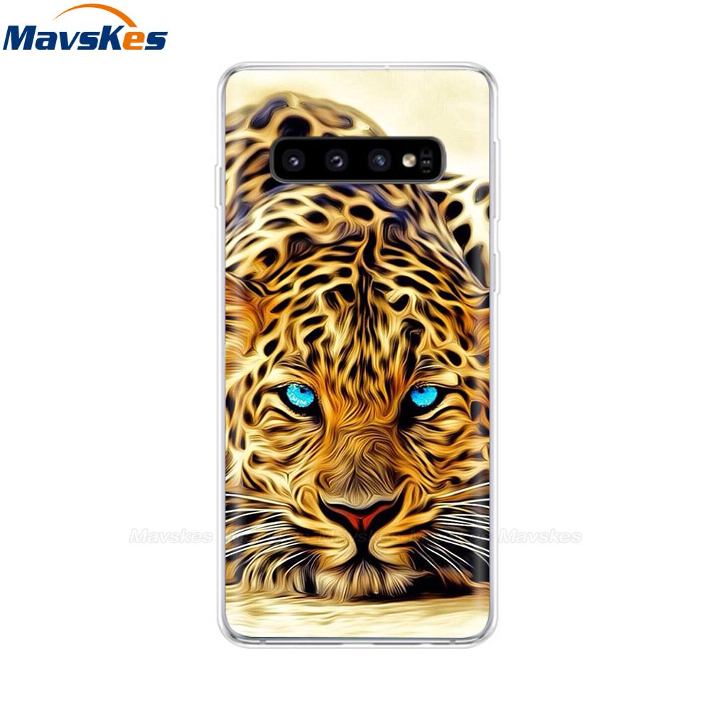 La più recente custodia stampata in TPU per Samsung Galaxy S10 S10 + Coperture del telefono per Samsung S10 Plus S10e Custodie Cover posteriore Paraurti Fundas Coque