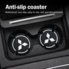 Auto Anti-Rutsch-Untersetzer Anti-Lärm Wasserbecher-Pad Polster Auto Zubehör Für Mitsubishi Outlander Lancer 10 9 ASX RALLIART Eclipse L200 Pajero