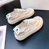 Zapatos de moda para mujer, zapatillas informales sin cordones de tela con forma de paraguas, zapatillas de lona de caña baja, cómodas zapatillas para caminar para jóvenes