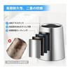 SUS304 Brushed SUS304 Stainless Steel Toilet Brush Silicone Toilet Bowl Brush Cleaning Brush Caddy Silver