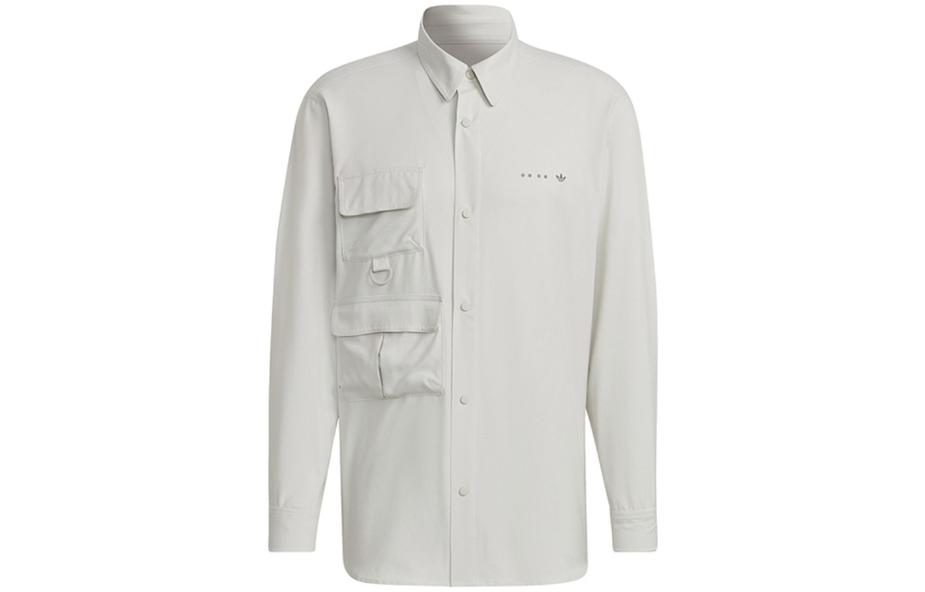 Adidas Originals Jackets Men s White Lapel Moderate Other HK2766 XL